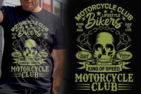 Download Bikers Lifestyle Vector Tshirt Design - Premium Resources