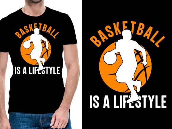 Download Basketball is a Lifestyle Tshirt Design - Premium Bundle