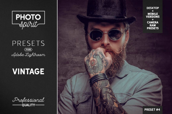Download Vintage LR Presets Mobile + Desktop - Desktop Collection