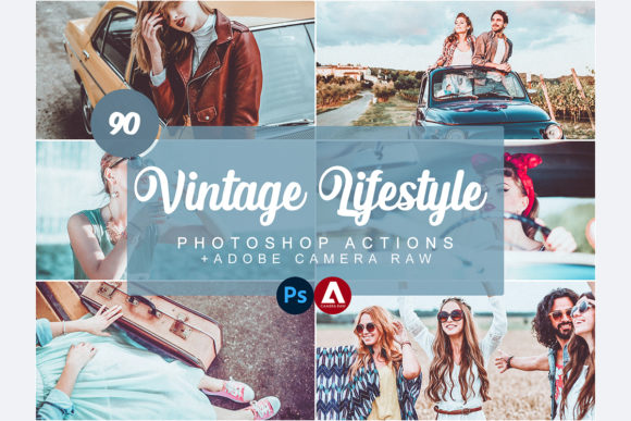 Download Vintage Lifestyle Photoshop Actions - Lifestyle Collection